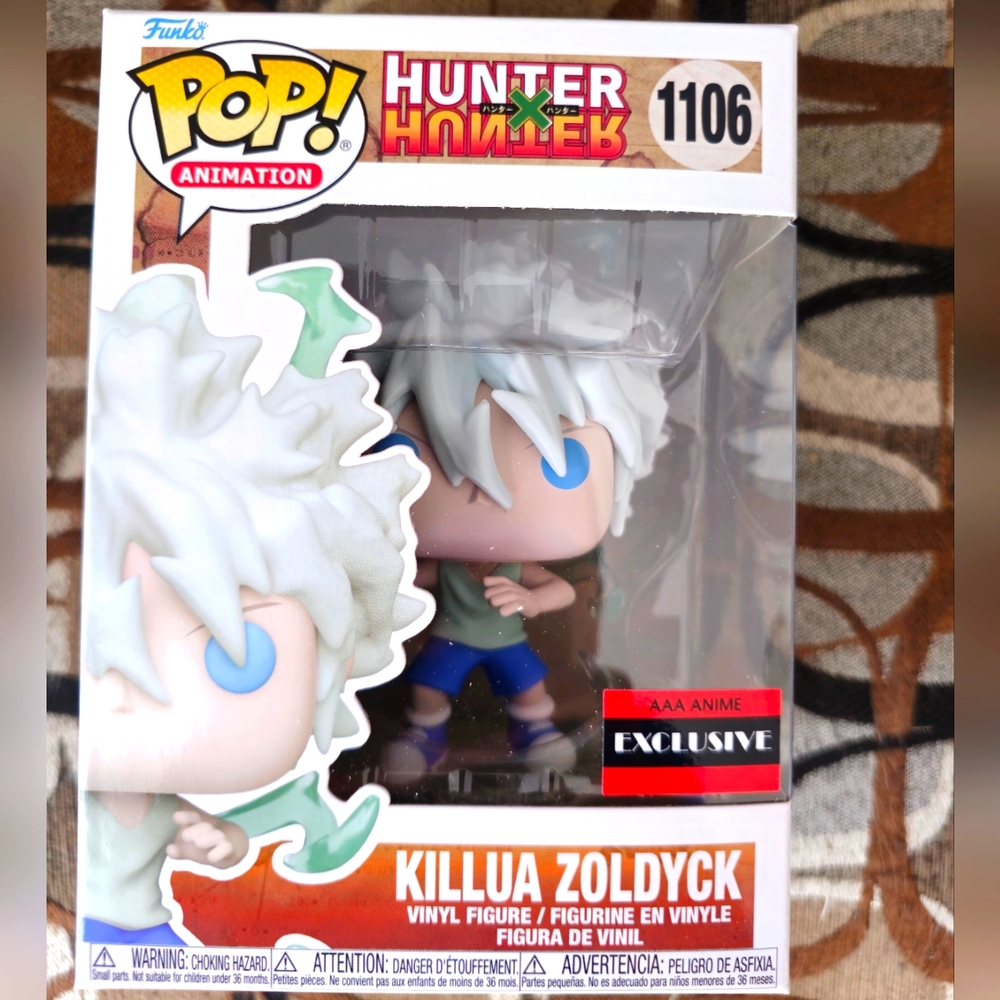 Killua Funko Pop! Hunter x Hunter - Killua Zoldyck - AAA Anime (Exclusive)